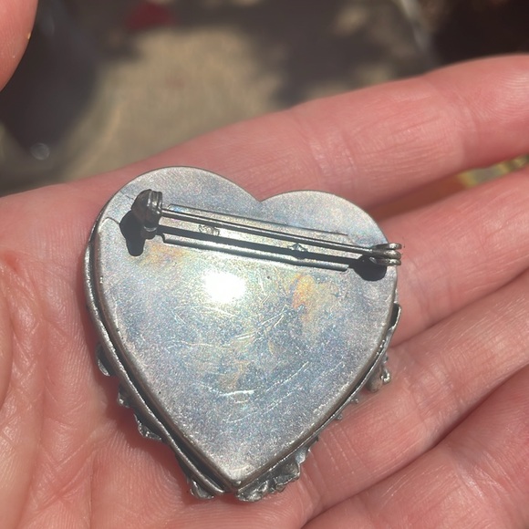 Pewter Photo Frame Pin - Picture 5 of 5